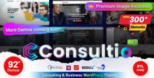 Consultio – Consulting Corporate WordPress Theme