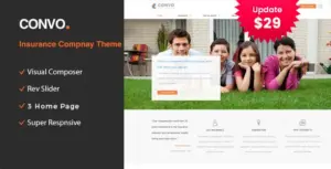 Convo – Business & Insurance WordPress Theme