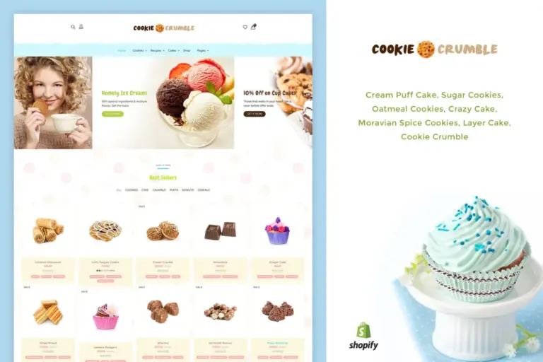 cookie food bakery cookie food product shopify 1