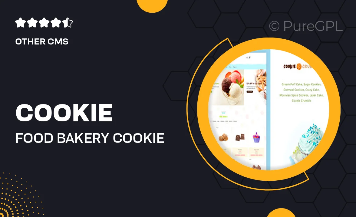 Cookie Food | Bakery, Cookie, Food, Product Shopify