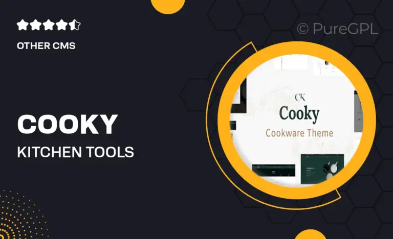 cooky kitchen tools furniture shopify theme