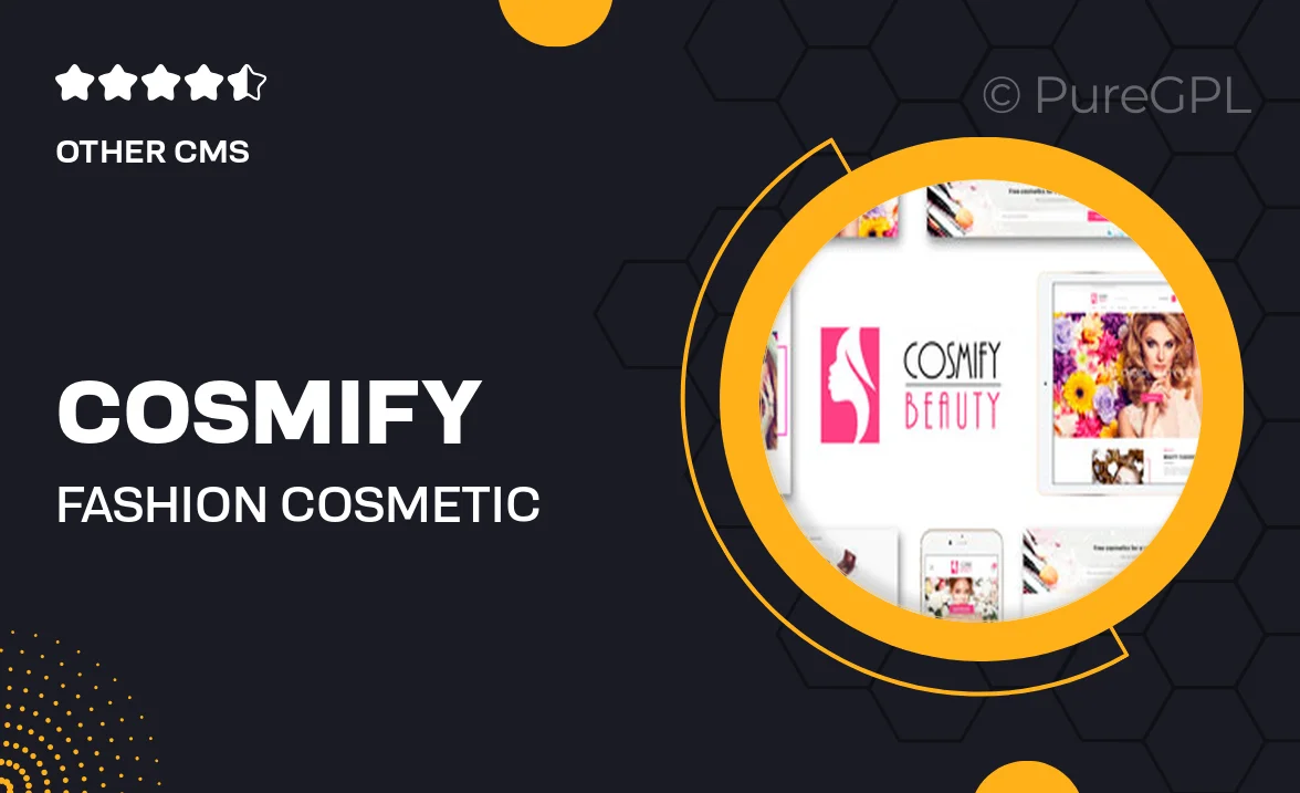 Cosmify – Fashion Cosmetic Shopify Theme