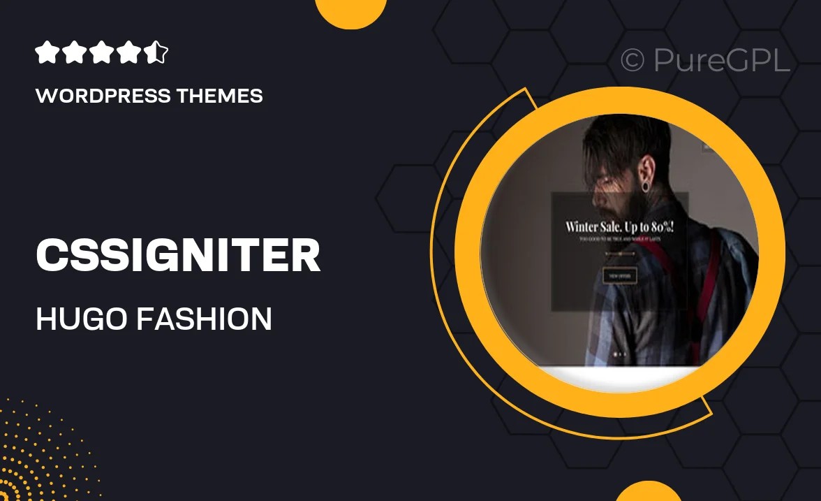 CSSIgniter Hugo – Fashion WooCommerce Theme for WordPress