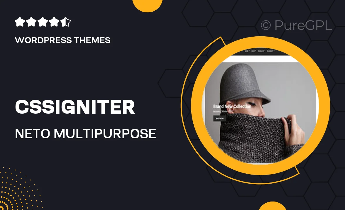 CSSIgniter Neto – Multipurpose WooCommerce Theme