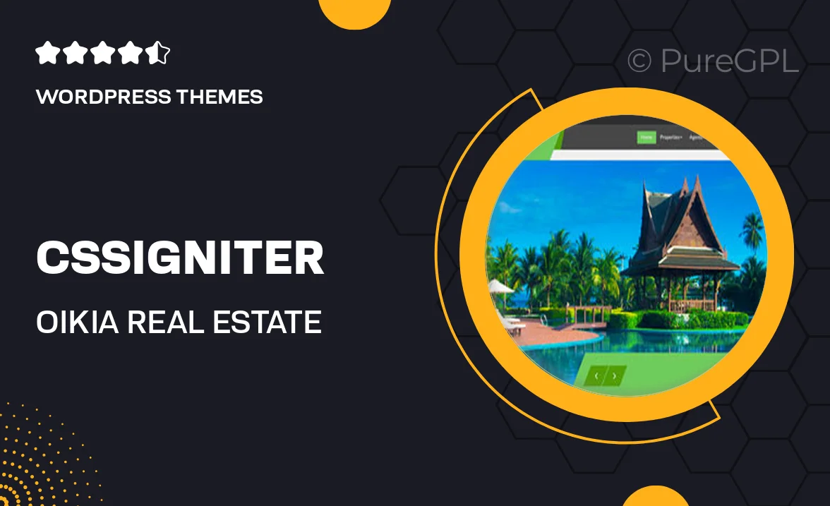 CSSIgniter Oikia – Real Estate WordPress Theme