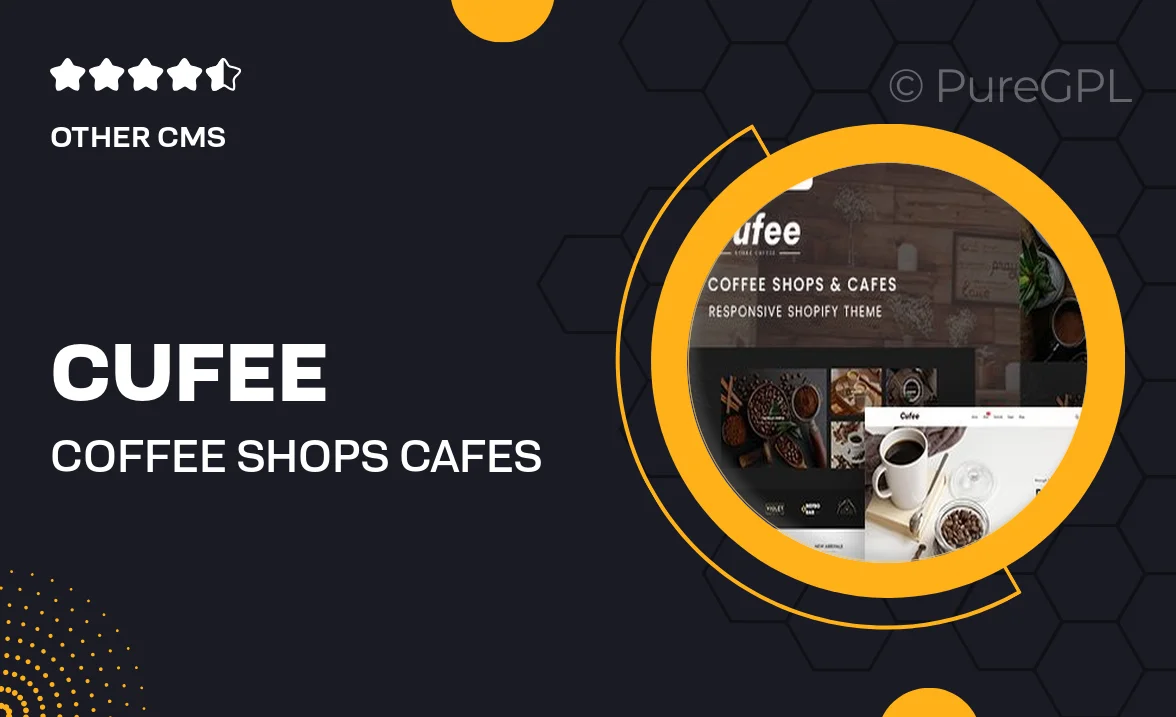 Cufee – Coffee Shops & Cafes Shopify Theme