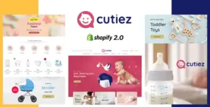 Cutiez – Kids Toys, Children Fashion Store Shopify Theme