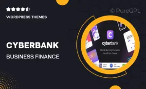 Cyberbank – Business & Finance WordPress Theme