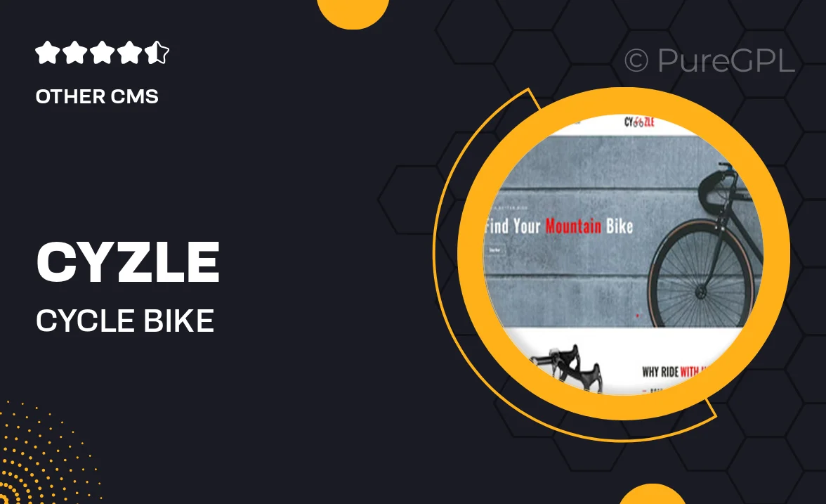 Cyzle – Cycle, Bike, Accessories Store Shopify Theme