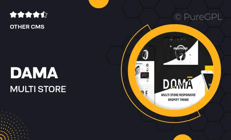 dama multi store responsive shopify theme