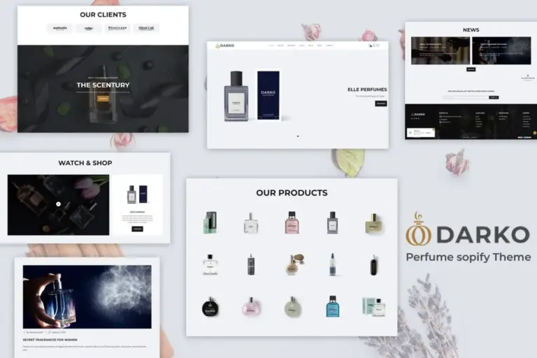 darko aroma fragnane perfume shopify theme 1