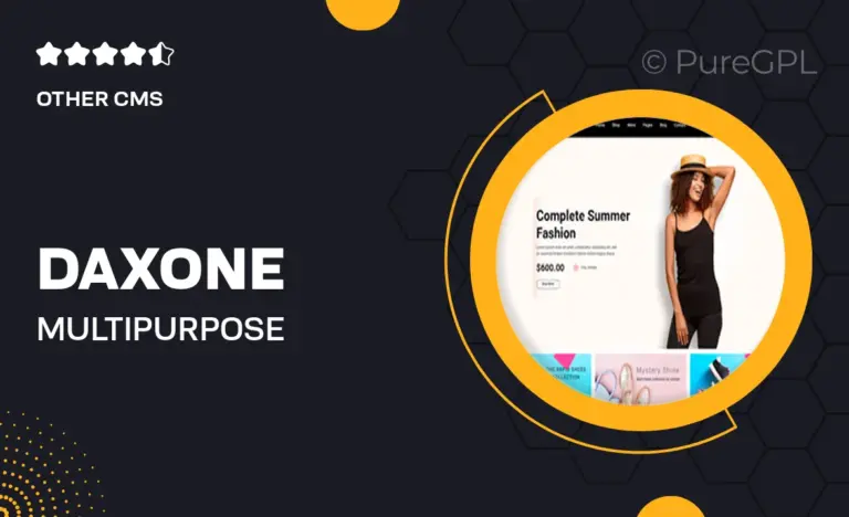 daxone multipurpose shopify theme
