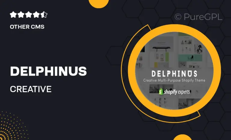 delphinus creative multi purpose shopify theme