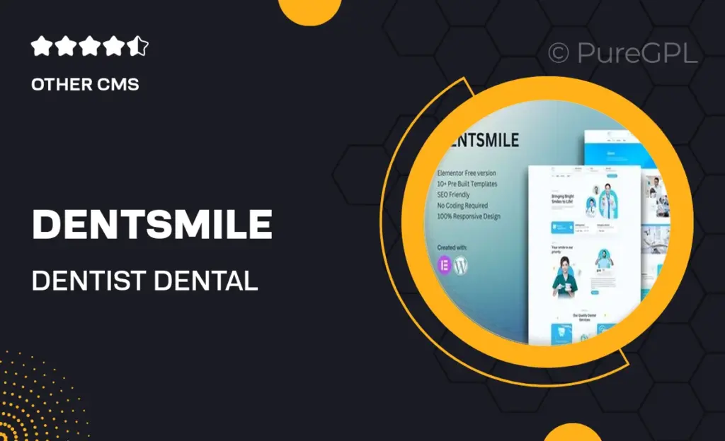 Dentsmile – Dentist & Dental Clinic Elementor Template Kit 39 Dentsmile – Dentist & Dental Clinic Elementor Template Kit