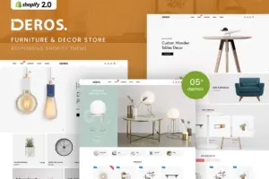 Deros – Furniture & Decor Responsive Shopify Theme