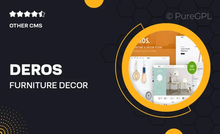 deros furniture decor responsive shopify theme