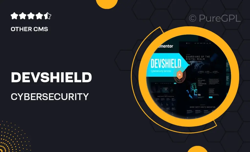 Devshield – Cybersecurity Services Elementor Pro Template Kit 23 Devshield – Cybersecurity Services Elementor Pro Template Kit