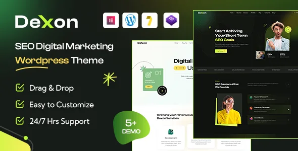 dexon seo digital marketing wordpress theme 1