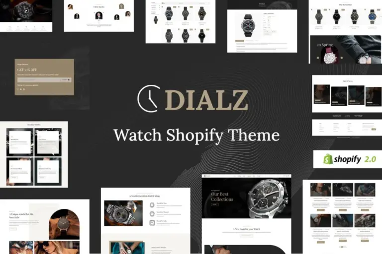 dialz watch store shopify theme 1