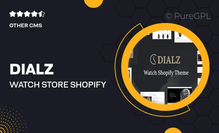 dialz watch store shopify theme