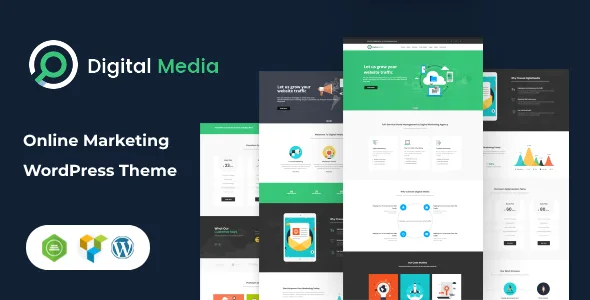 digital media online marketing wordpress theme 1