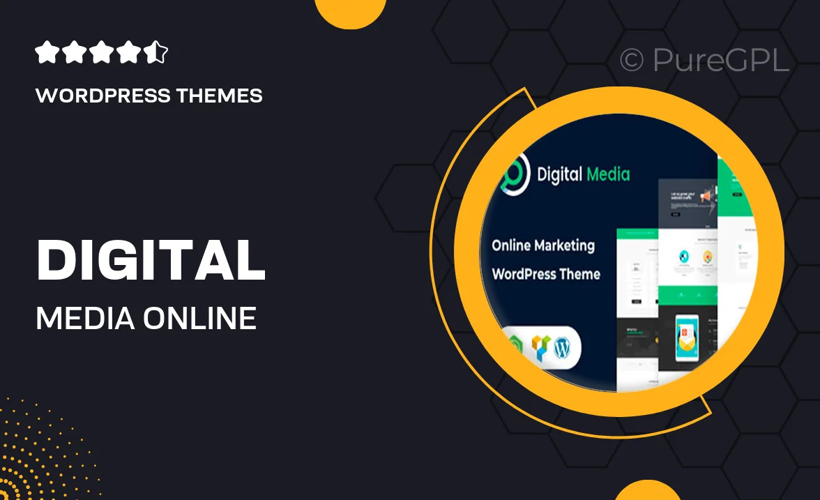 Digital Media – Online Marketing WordPress theme