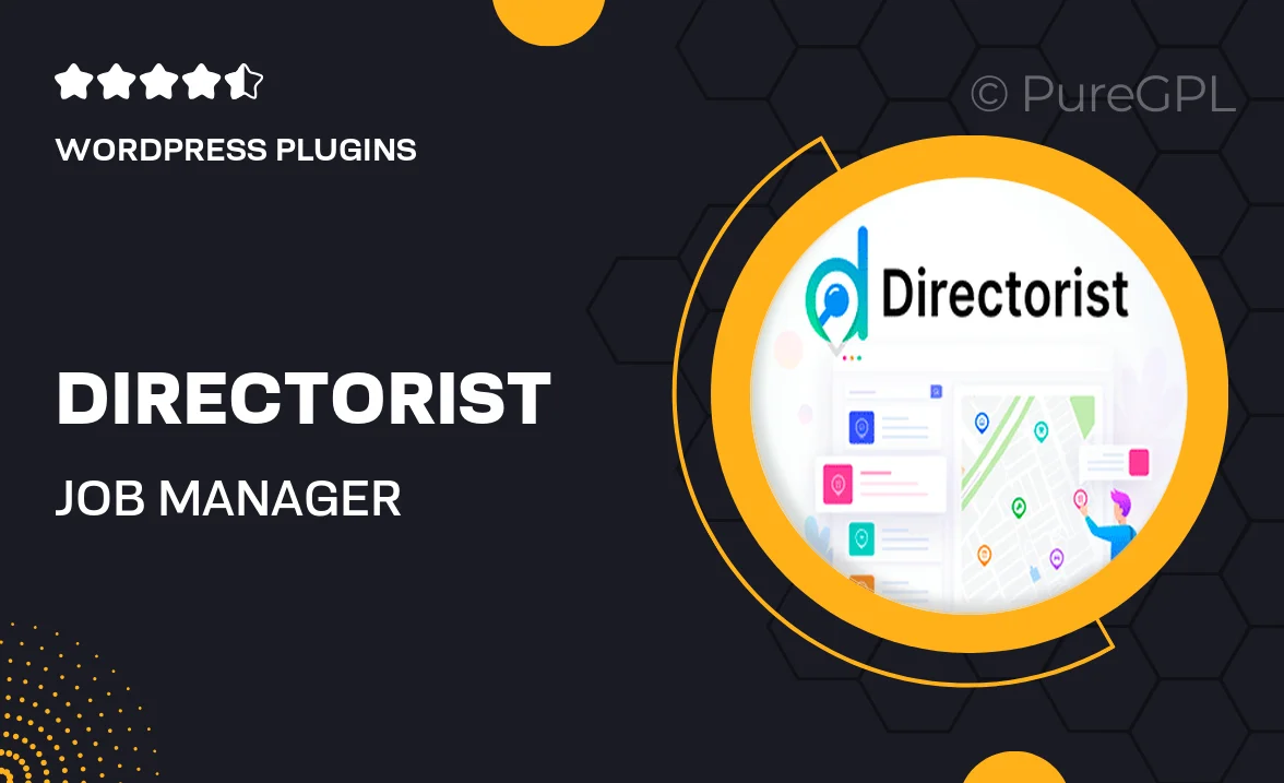 Directorist Job Manager