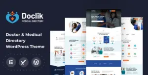 Doclik – Medical & Clinic Directory WordPress Theme + RTL
