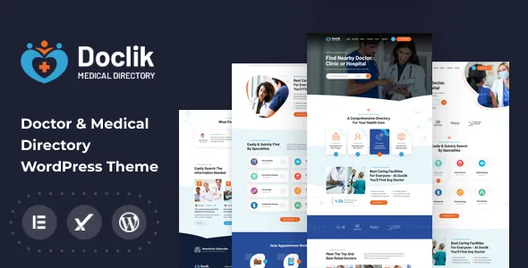 doclik medical clinic directory wordpress theme rtl 1