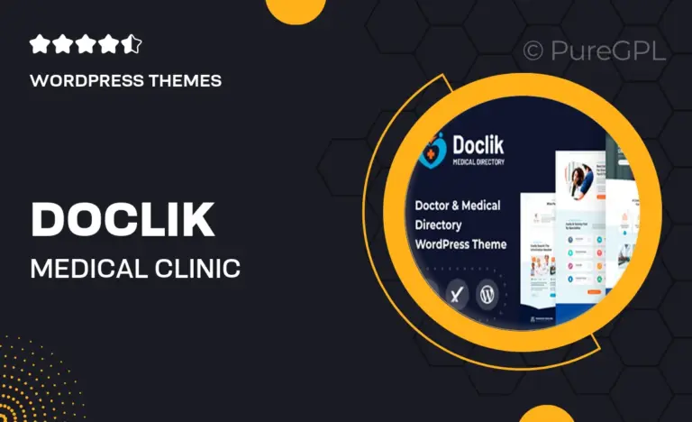 doclik medical clinic directory wordpress theme rtl
