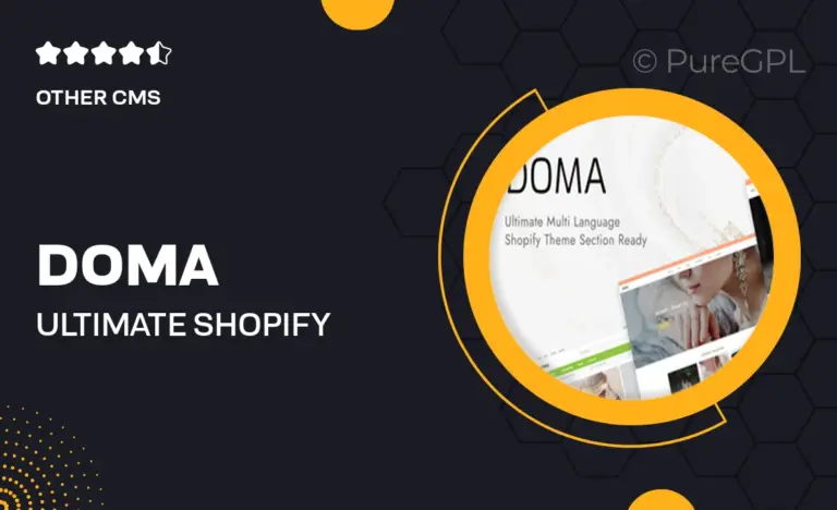 doma ultimate shopify theme