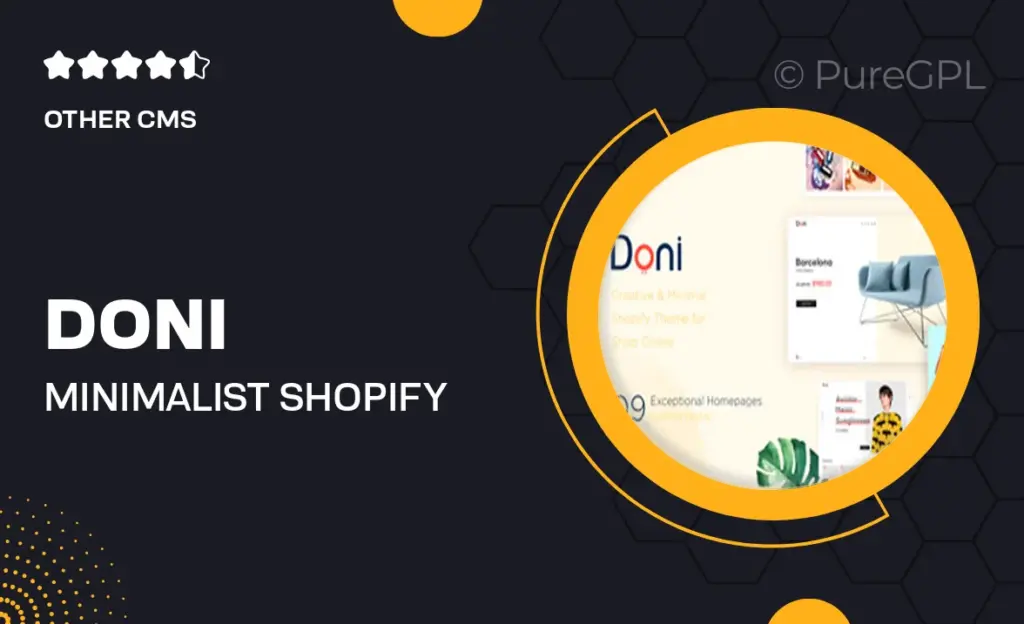 Doni | Minimalist Shopify Theme 34 Doni | Minimalist Shopify Theme