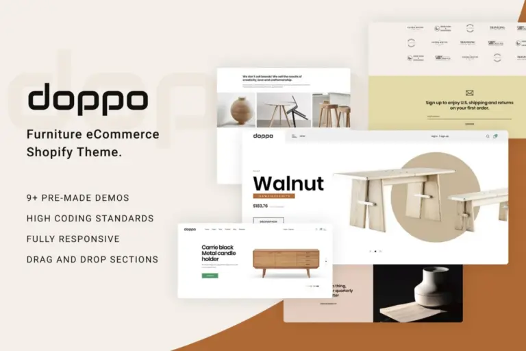 doppo furniture multipurpose shopify theme 1