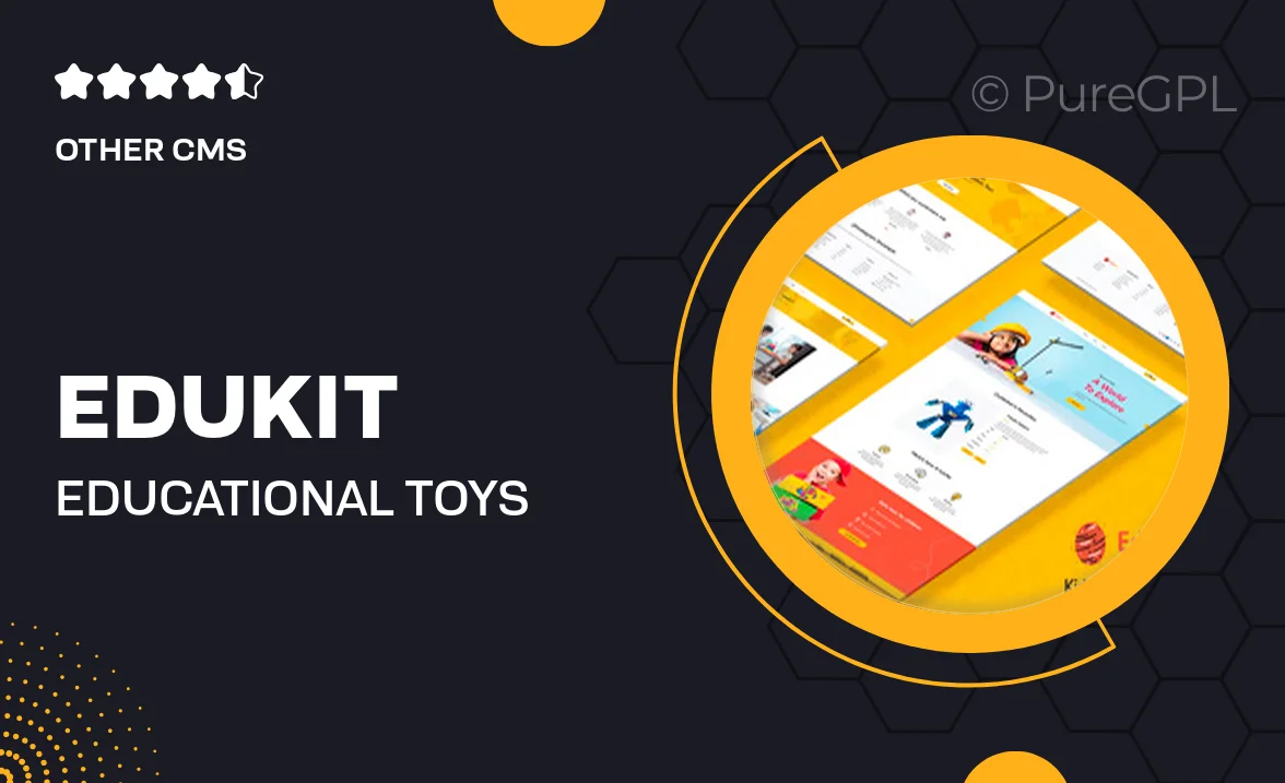 Edukit – Educational Toys Store Shopify Theme