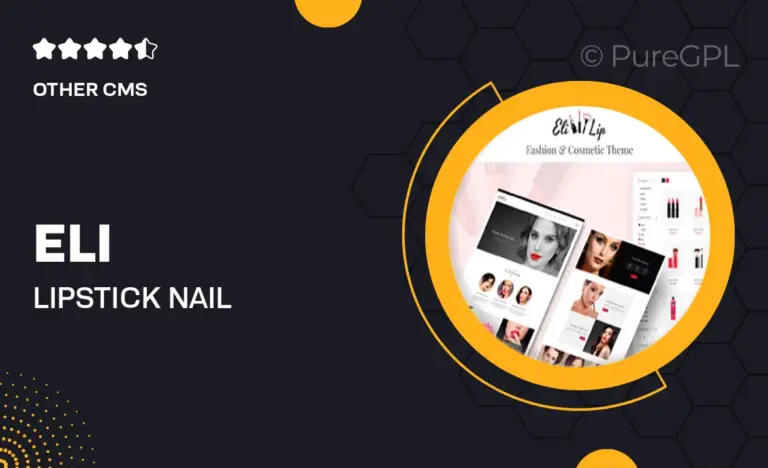 eli lipstick nail polish store shopify theme