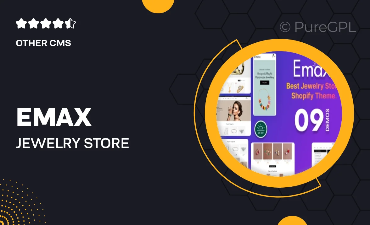 Emax – Jewelry Store Shopify OS 2.0 Theme