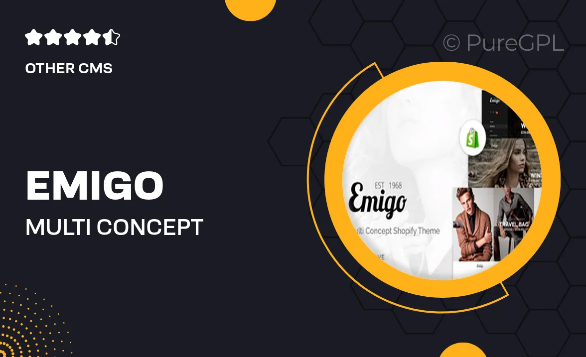 Emigo | Multi Concept Shopify Theme