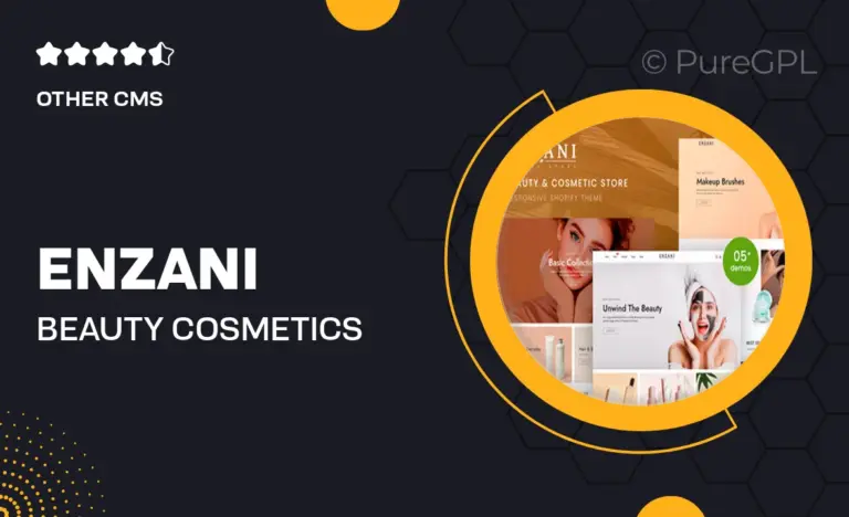 enzani beauty cosmetics shopify 2 0 theme