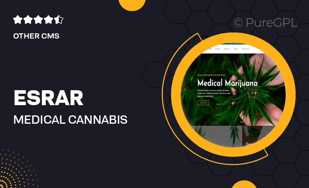 Esrar – Medical Cannabis Shopify Theme