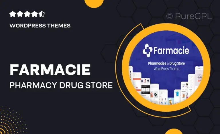 farmacie pharmacy drug store theme