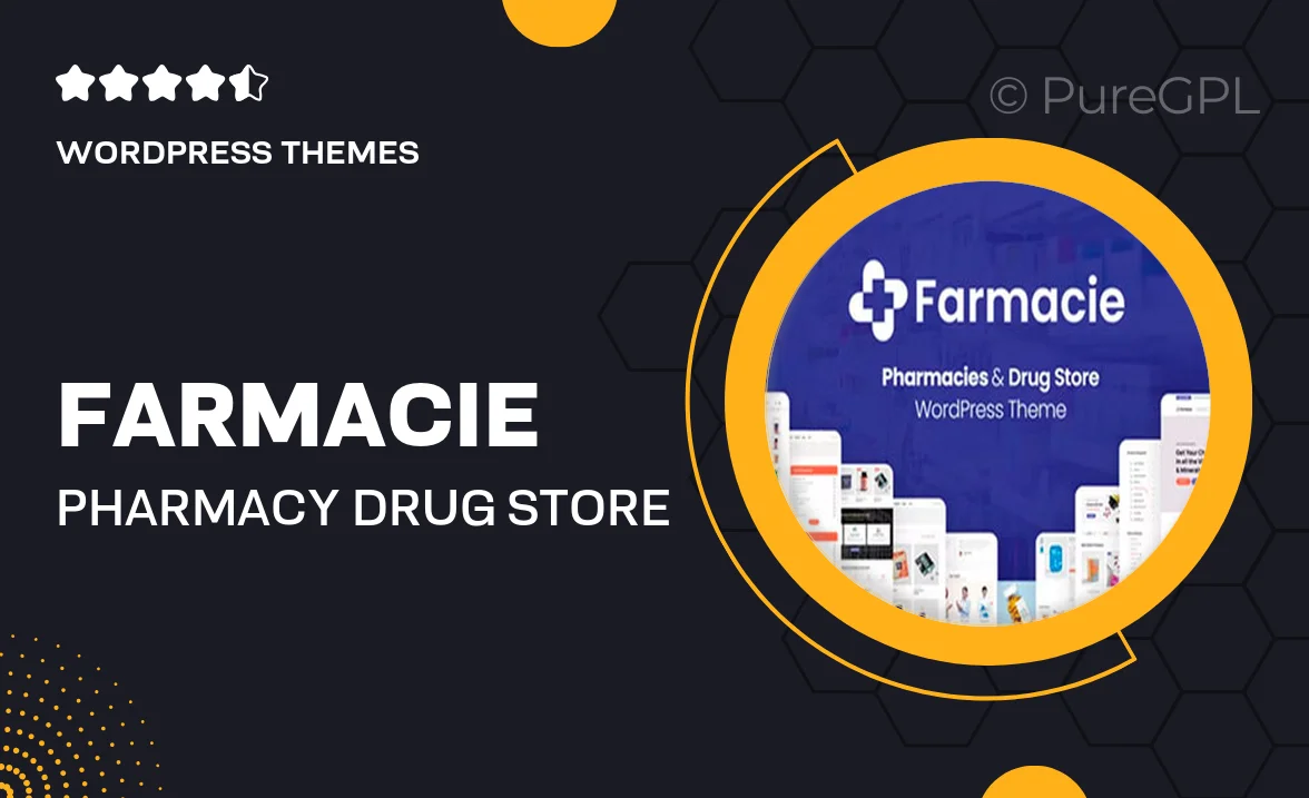 Farmacie – Pharmacy & Drug Store Theme