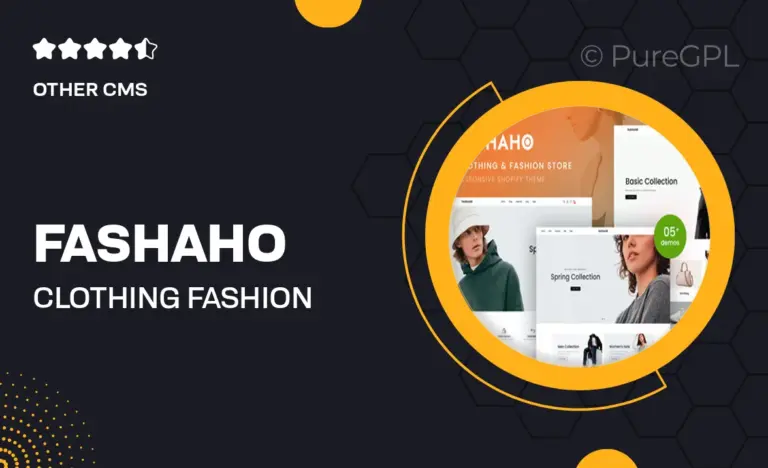 fashaho clothing fashion shopify 2 0 theme