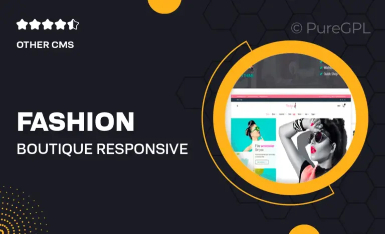 fashion boutique responsive shopify theme