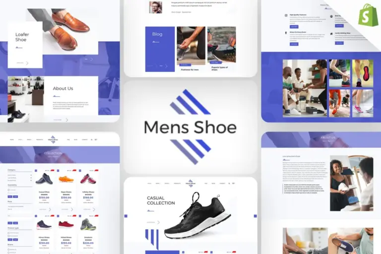 fashionfeet shoe store shopify theme luxury shop 1
