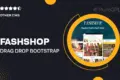 FashShop – Drag & Drop Bootstrap 4 Shopify Theme