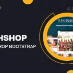 FashShop – Drag & Drop Bootstrap 4 Shopify Theme