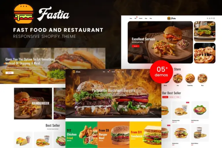 fastia fast food restaurant shopify theme 1