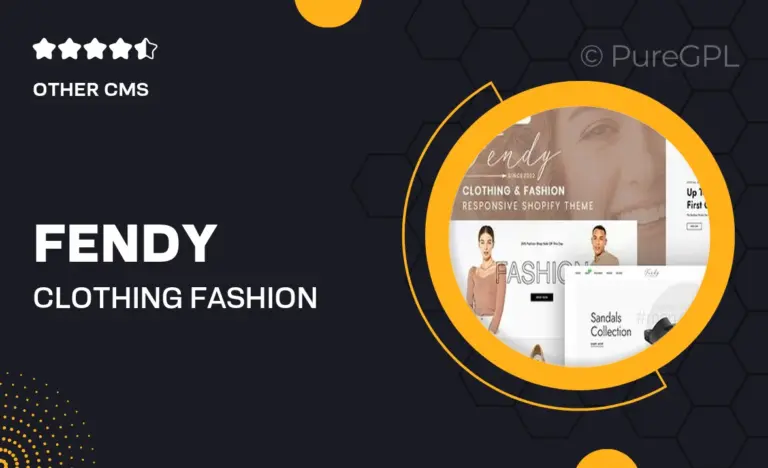 fendy clothing fashion responsive shopify theme