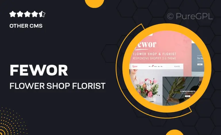 fewor flower shop florist responsive shopify 2 0 theme