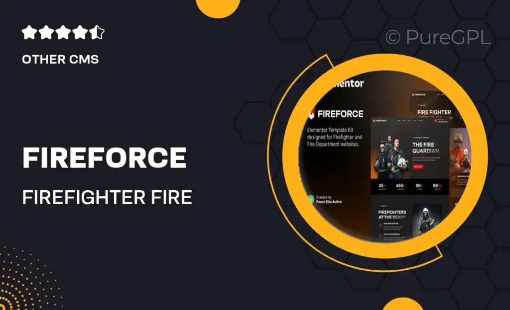 Fireforce – Firefighter & Fire Department Elementor Template Kit 38 Fireforce – Firefighter & Fire Department Elementor Template Kit